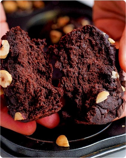 RoteBeteSchokomuffins