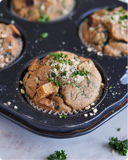 SpinatTofuMuffins